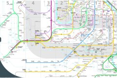 plan du réseau Ile de France
