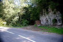 vestiges en bord de route