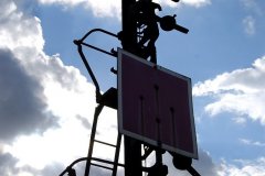 cocarde de signalisation ferroviaire